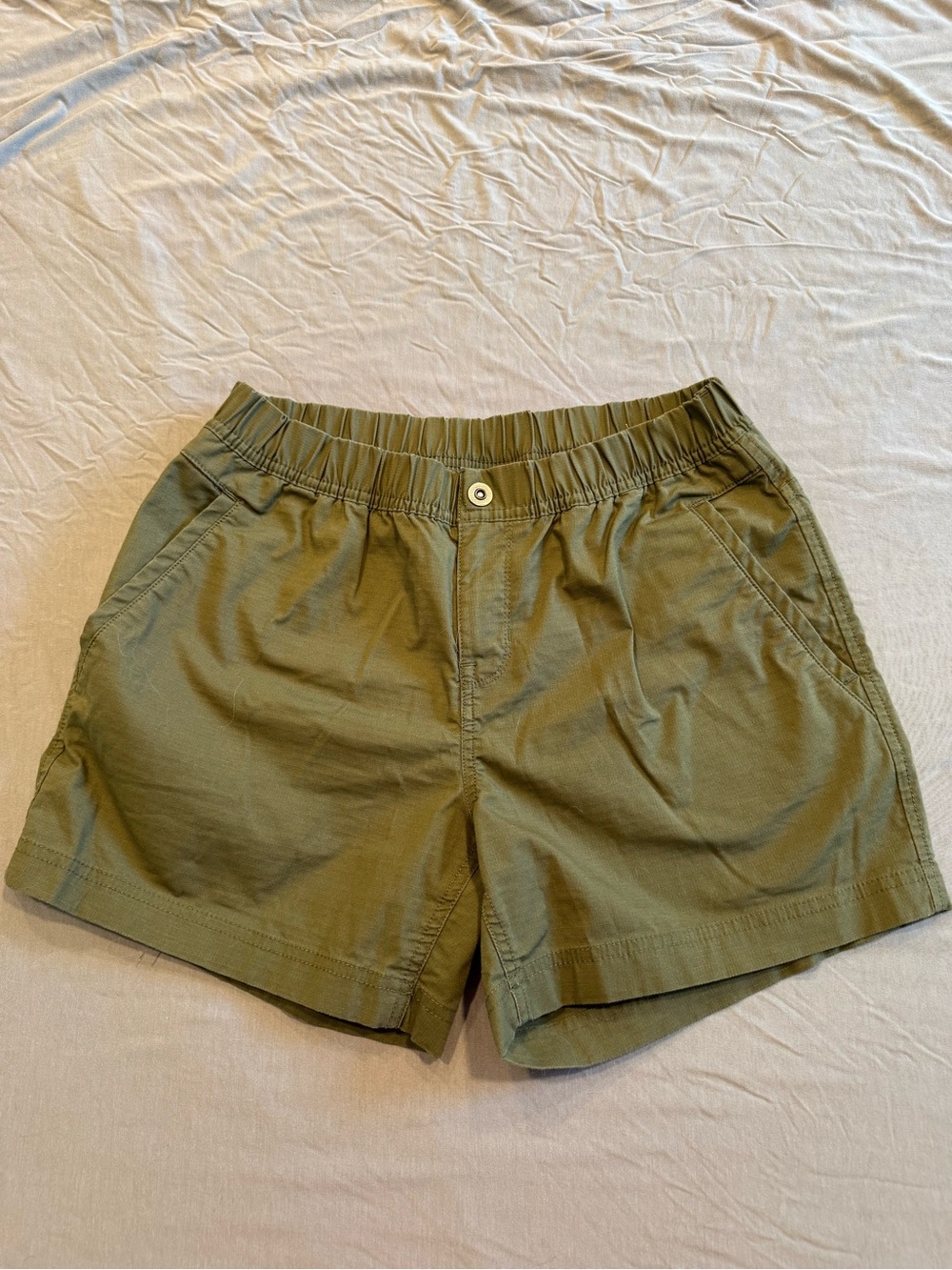 Prana Double Peak Shorts NWOT - Olive Green 6